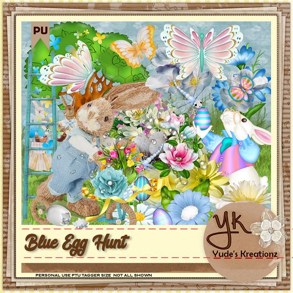 Blue Egg Hunt - Click Image to Close